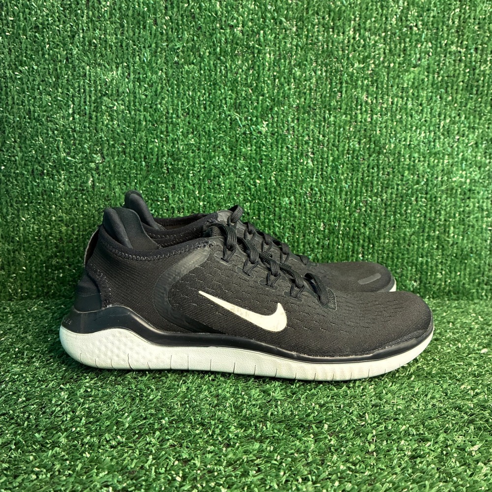 Nike Free RN 2018 Running Lightweight Breathable Athletic Sneaker Black Womens 6